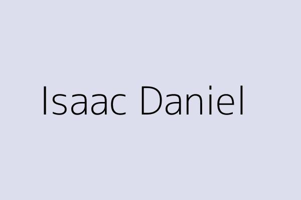 Isaac Daniel 